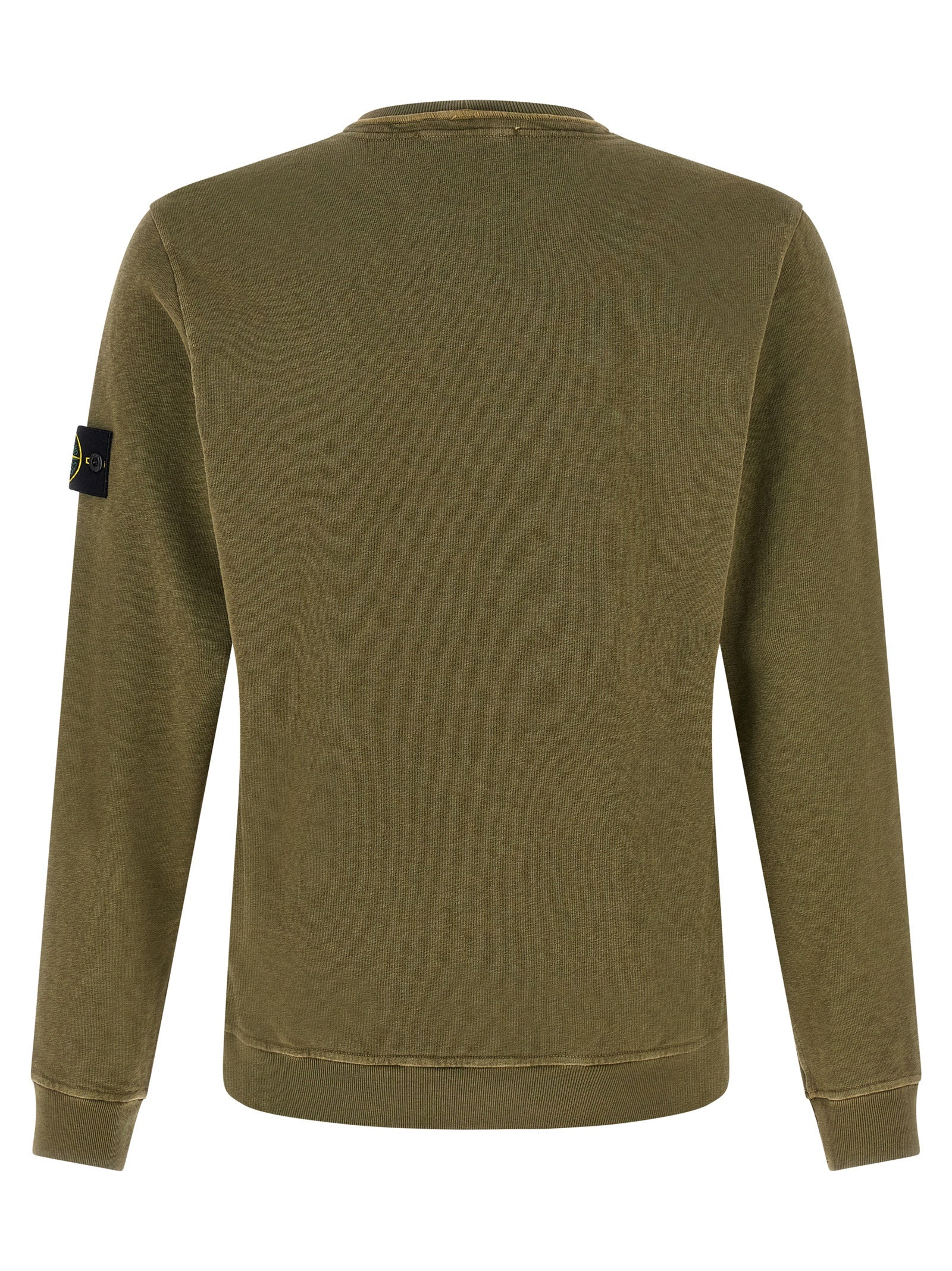 Brushed Cotton Sweatshirt Green