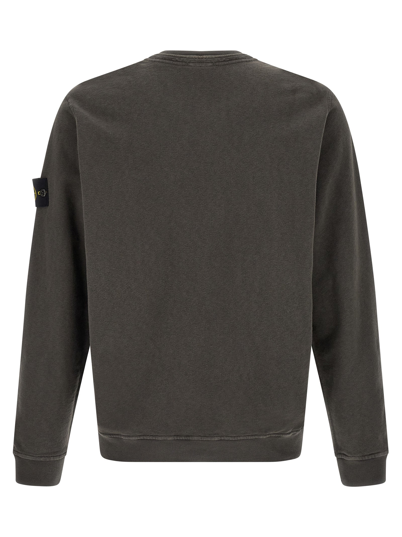 Brushed Cotton Sweatshirt Gray