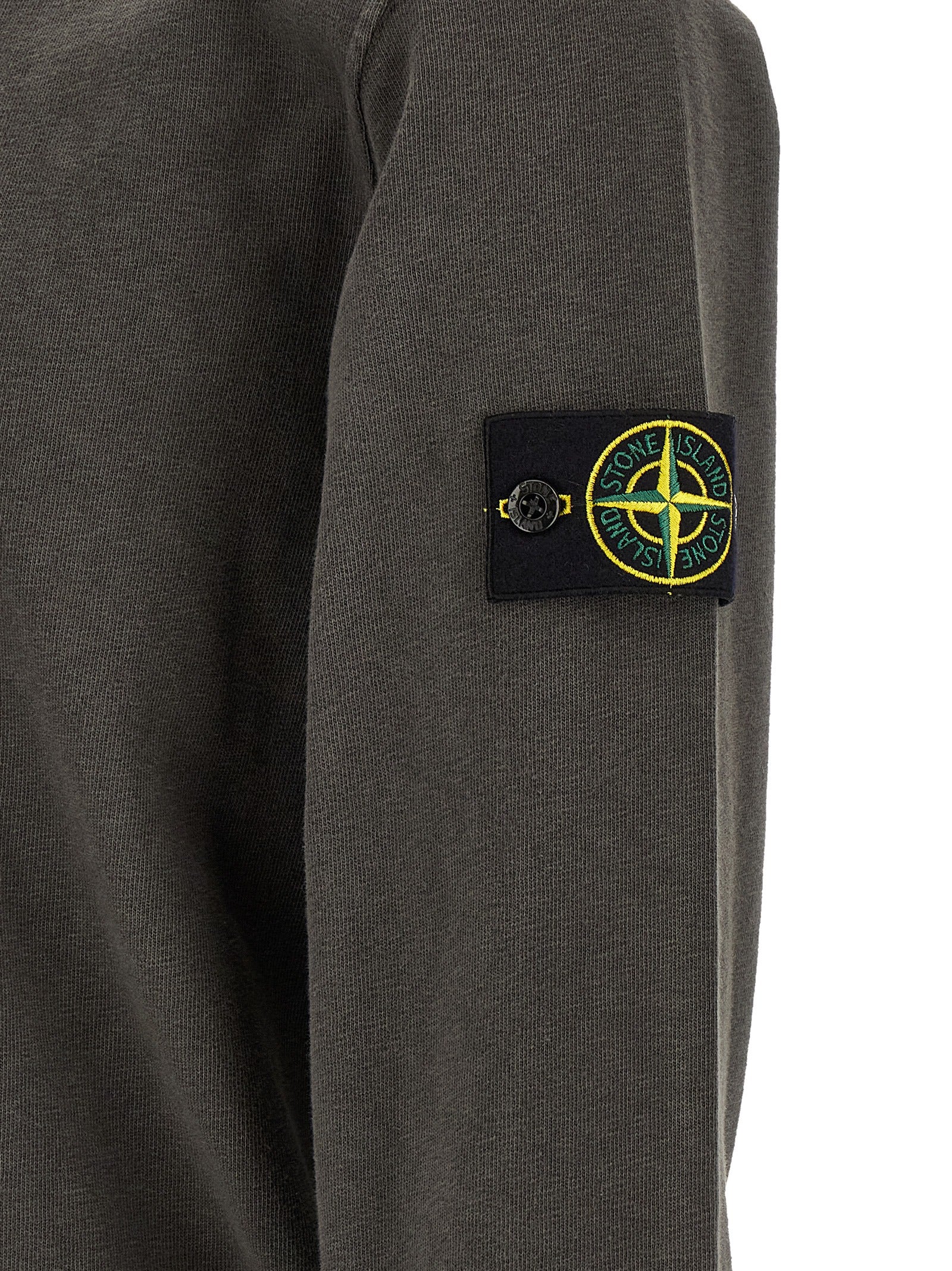 Brushed Cotton Sweatshirt Gray