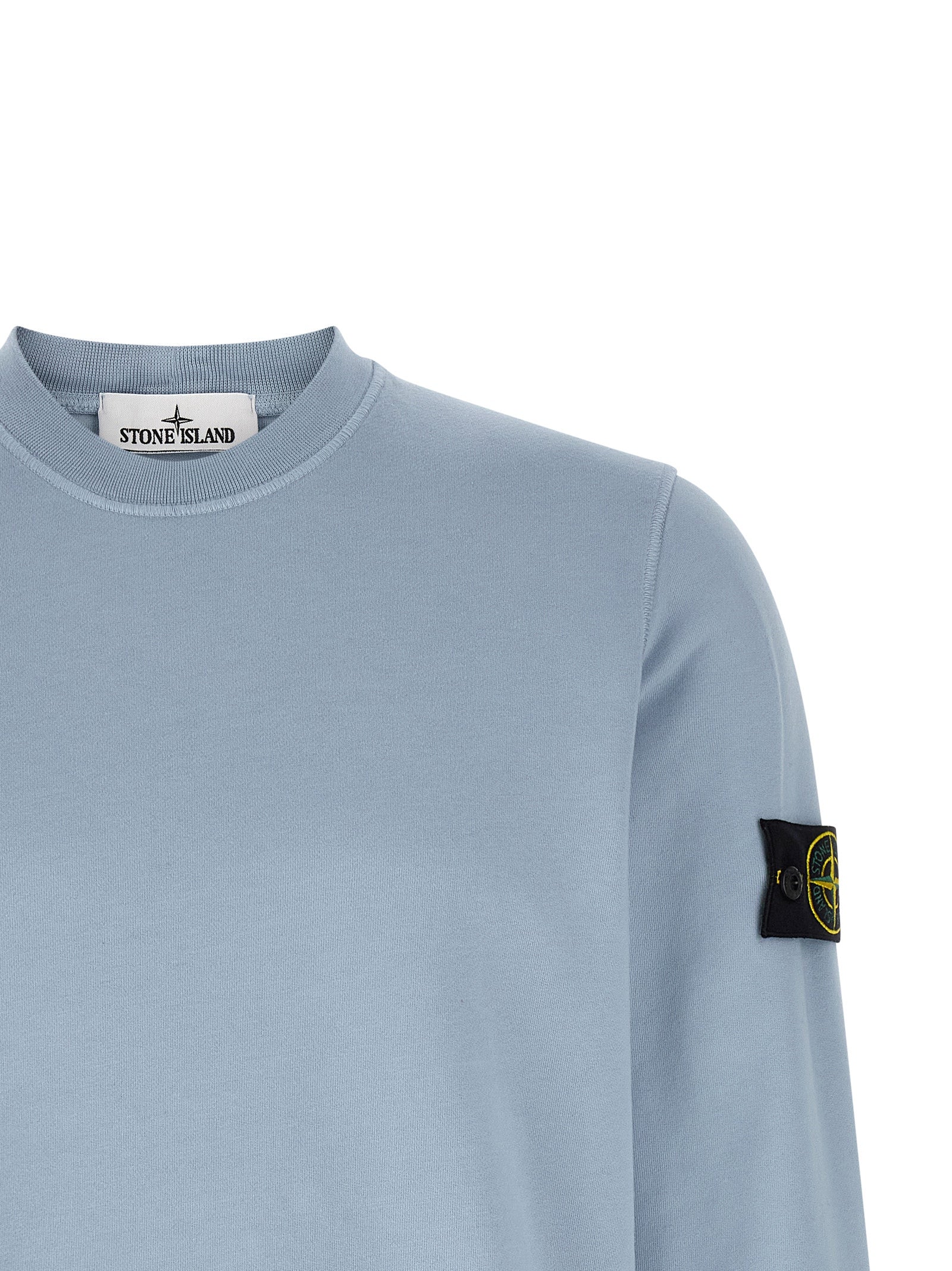 6100060 Sweatshirt Light Blue Cotton