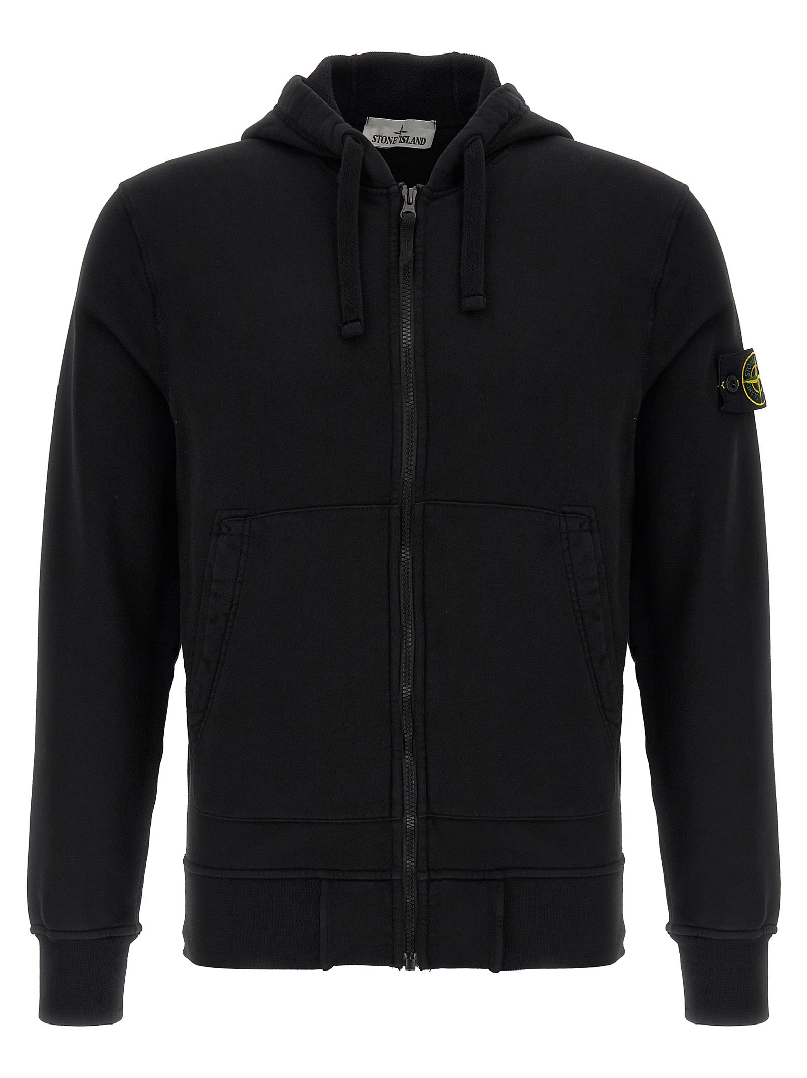 6100061 Hoodie Black Cotton Sweatshirt