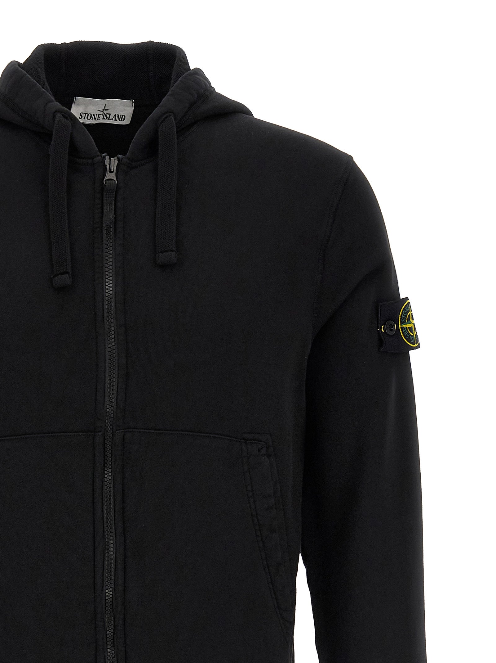 6100061 Hoodie Black Cotton Sweatshirt
