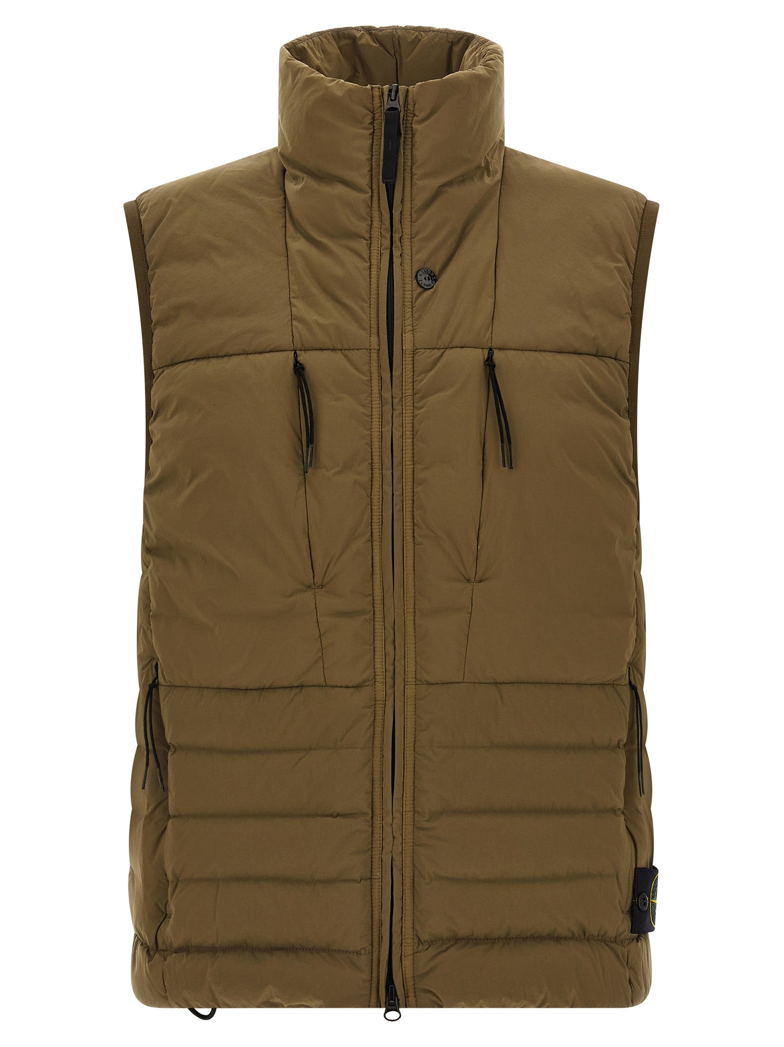 G100007 vest Green Polyamide Gilet