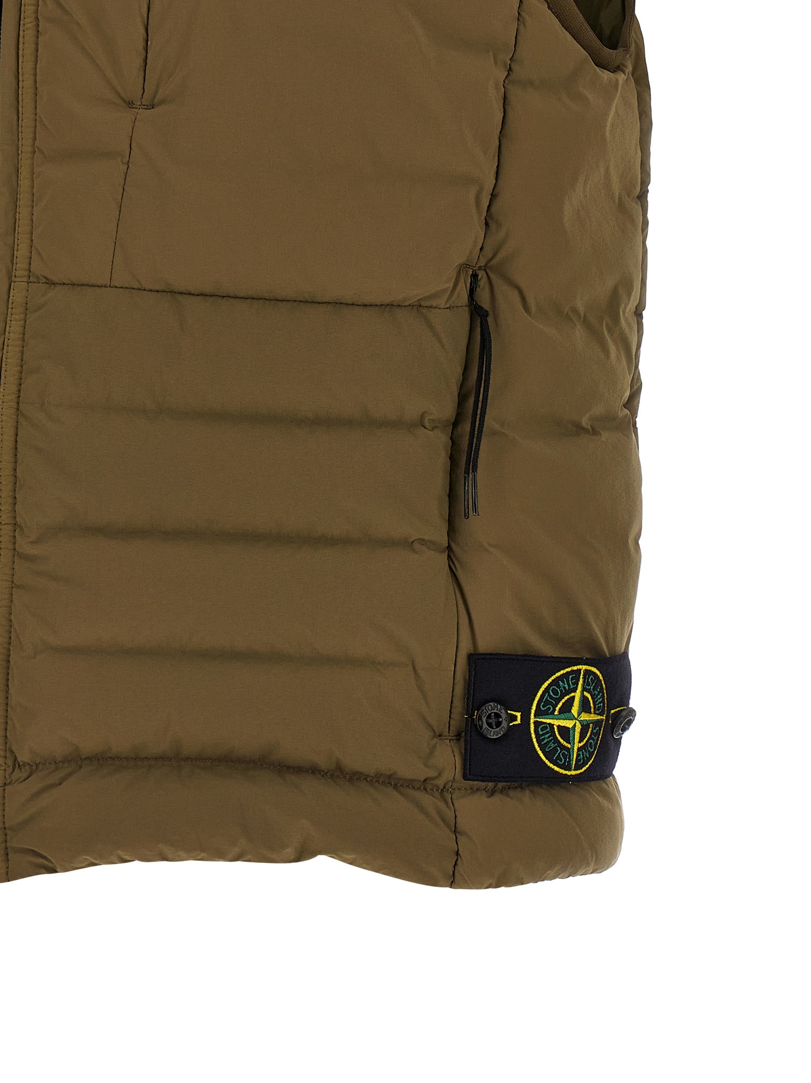 G100007 vest Green Polyamide Gilet