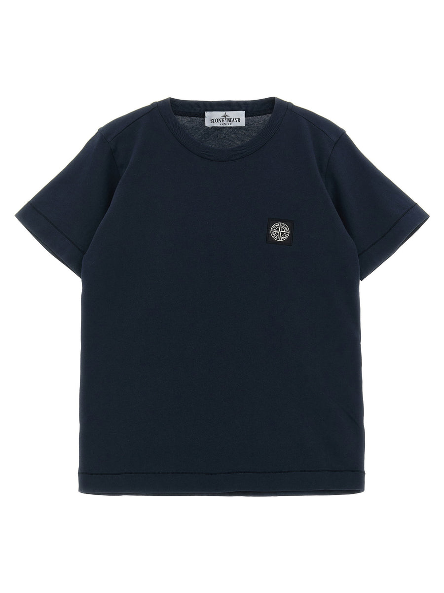 Stone Island Junior Compass Logo T-shirt