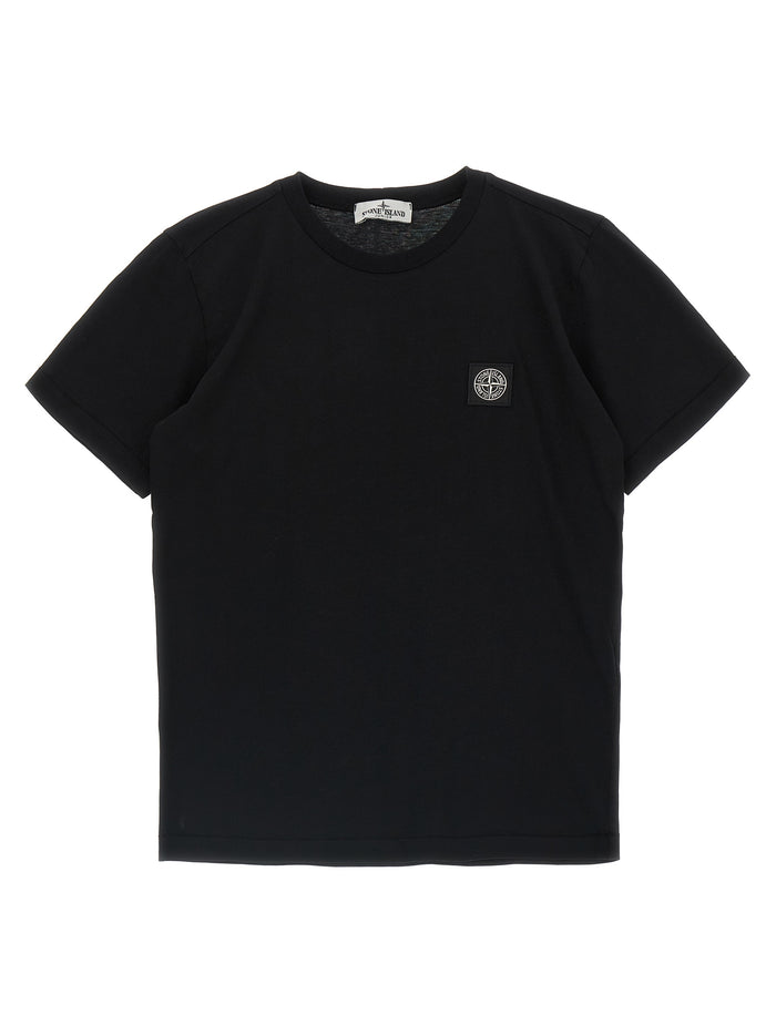 Compass logo T-shirt Black Cotton