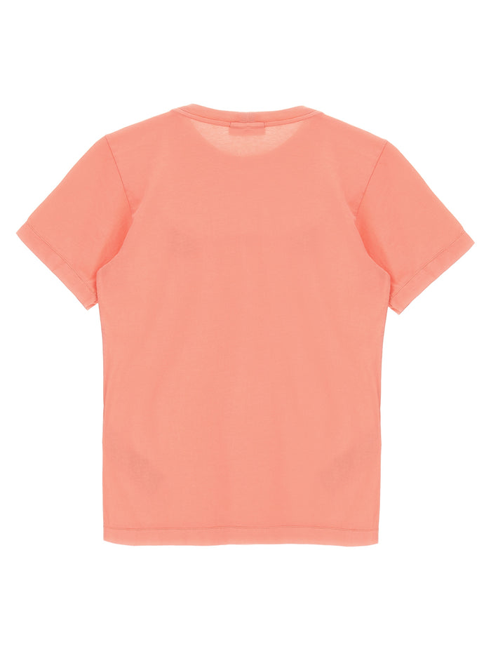 Compass logo T-shirt Pink Cotton