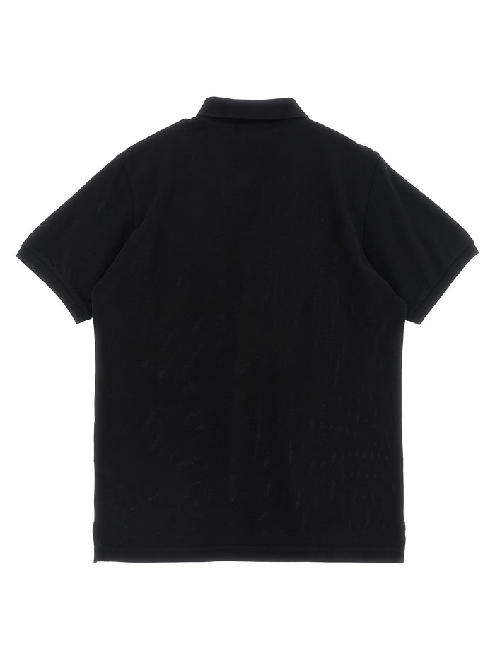 Compass logo polo shirt Black Cotton