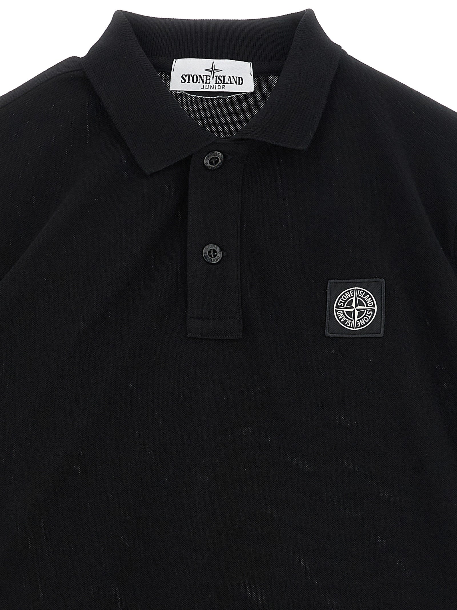 Compass logo polo shirt Black Cotton