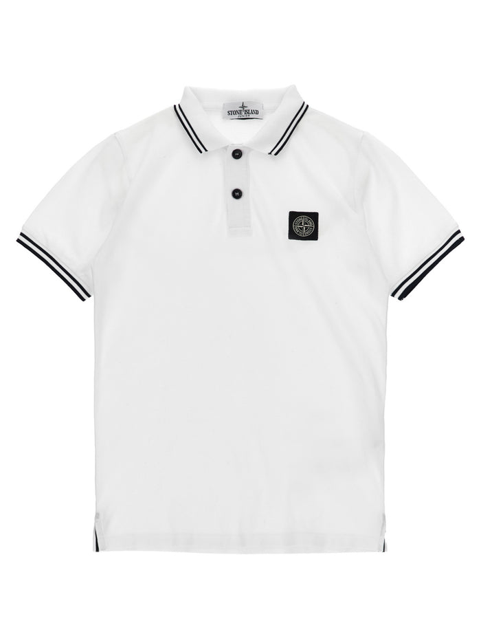 Compass logo polo shirt White Cotton