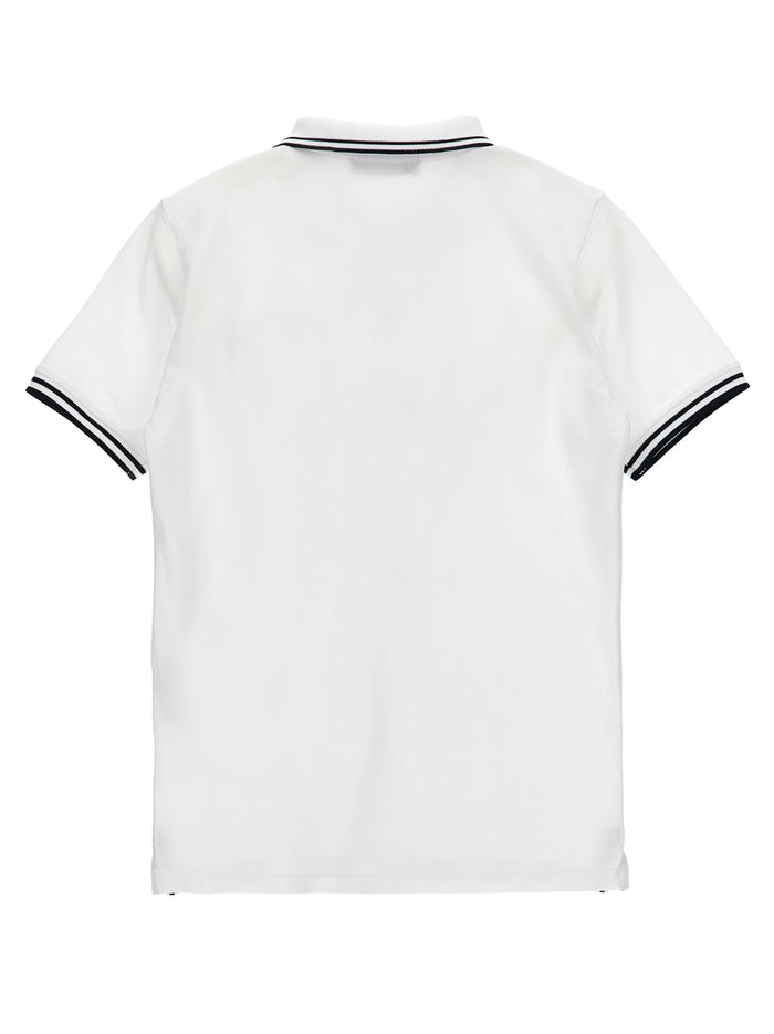 Compass logo polo shirt White Cotton
