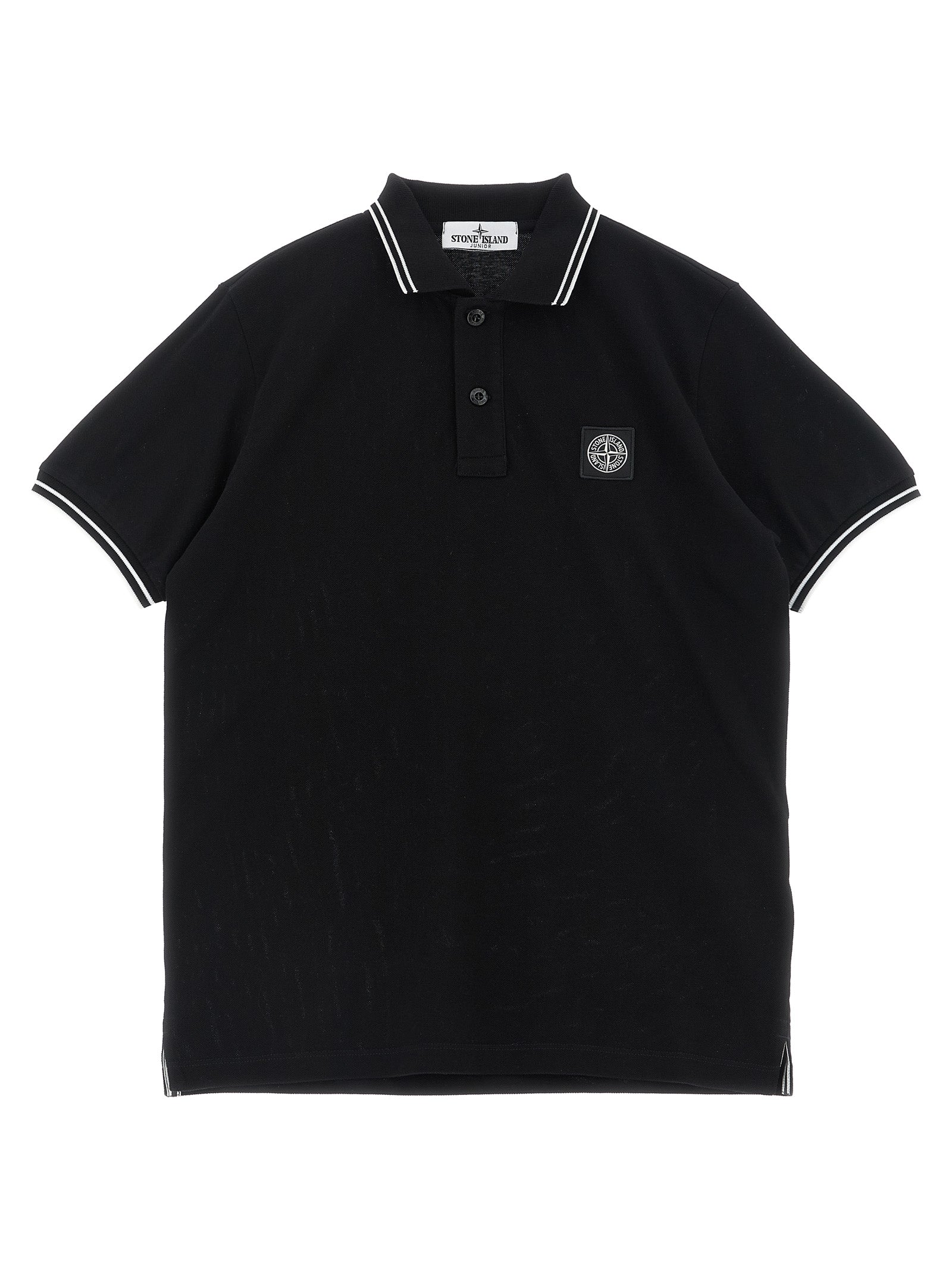 Compass logo polo shirt Black Cotton