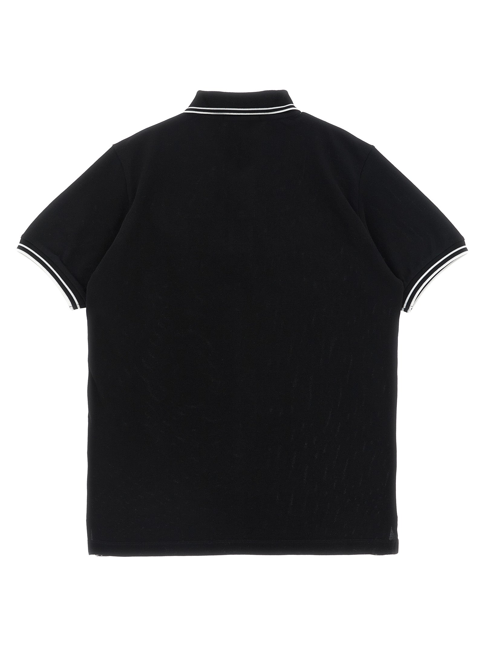 Compass logo polo shirt Black Cotton