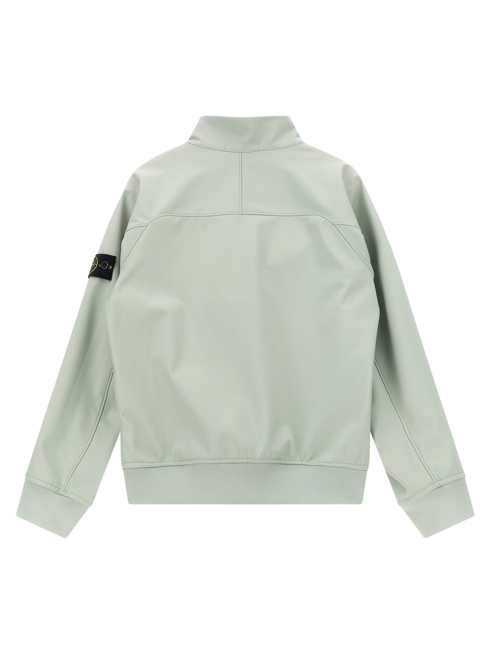 Logo badge jacket Gray Polyester Down Jacket, Parka, Casual
