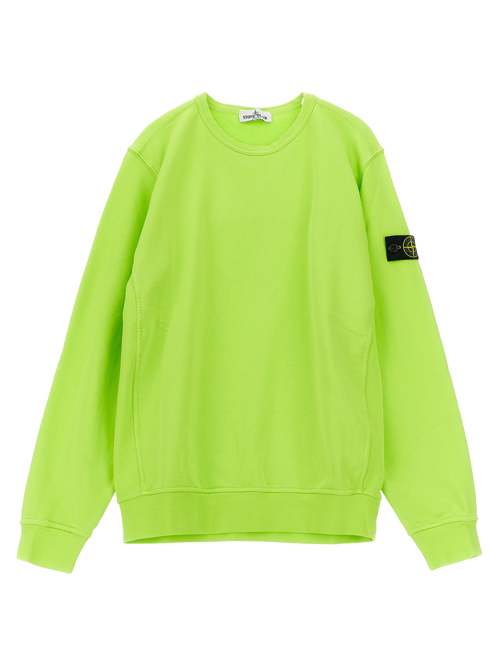 Gauze cat sweatshirt Green Cotton