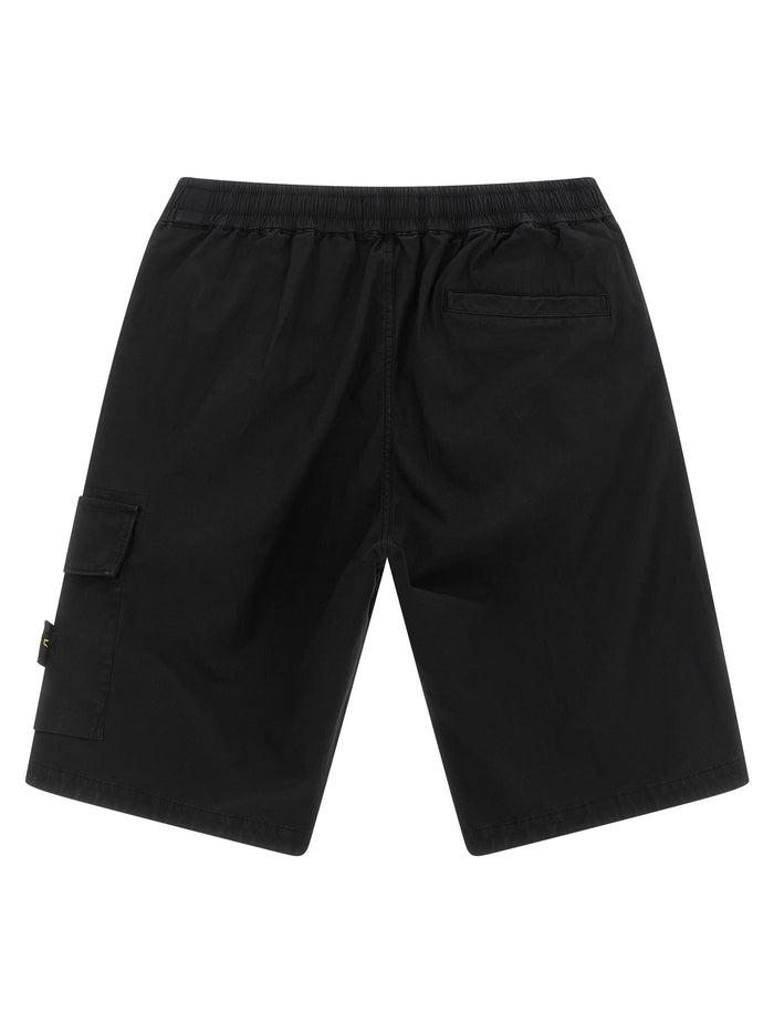 Cargo bermuda shorts Black Cotton Bermuda