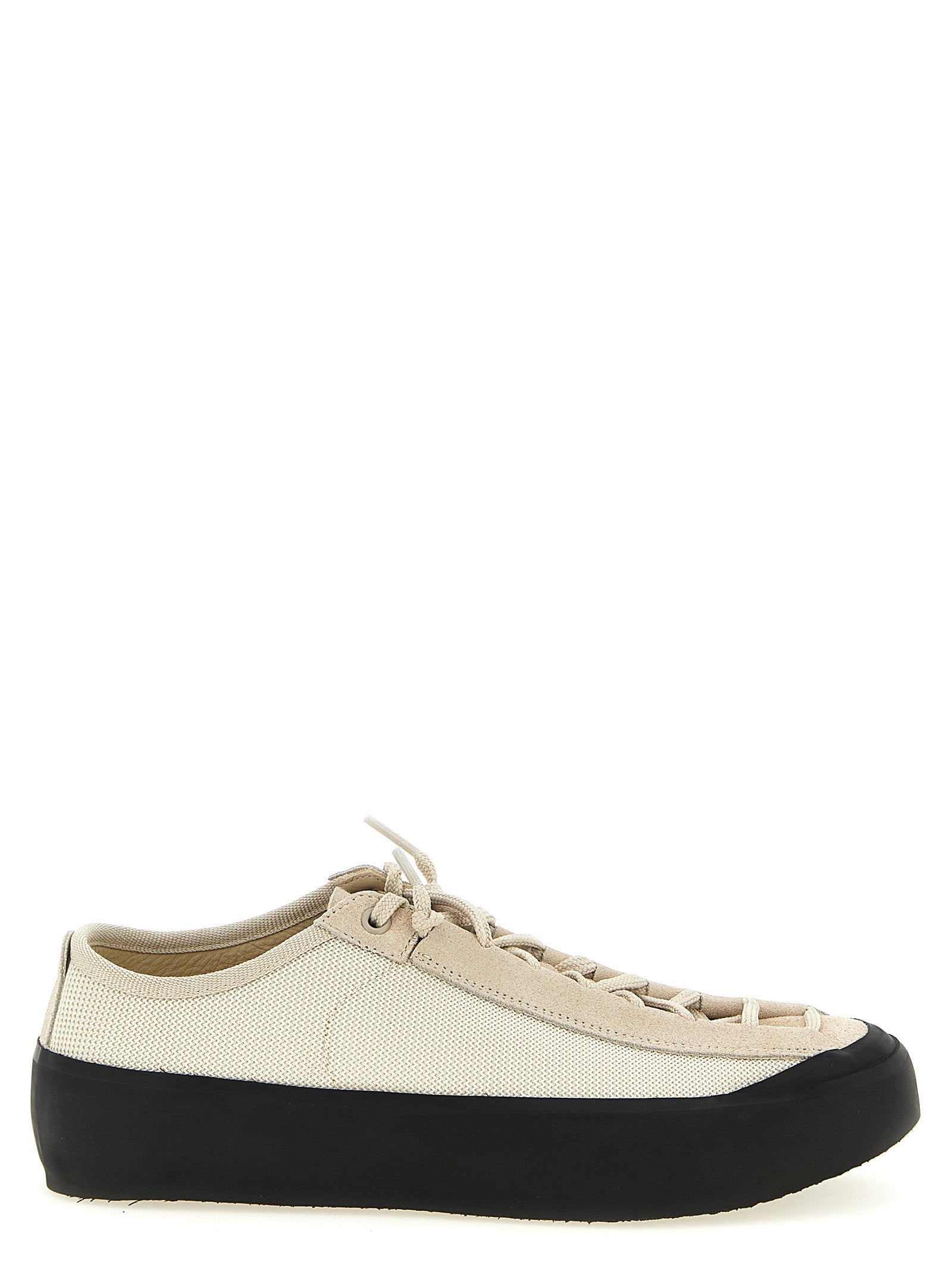 S100010 sneakers Beige Calfskin Leather (bos Taurus)