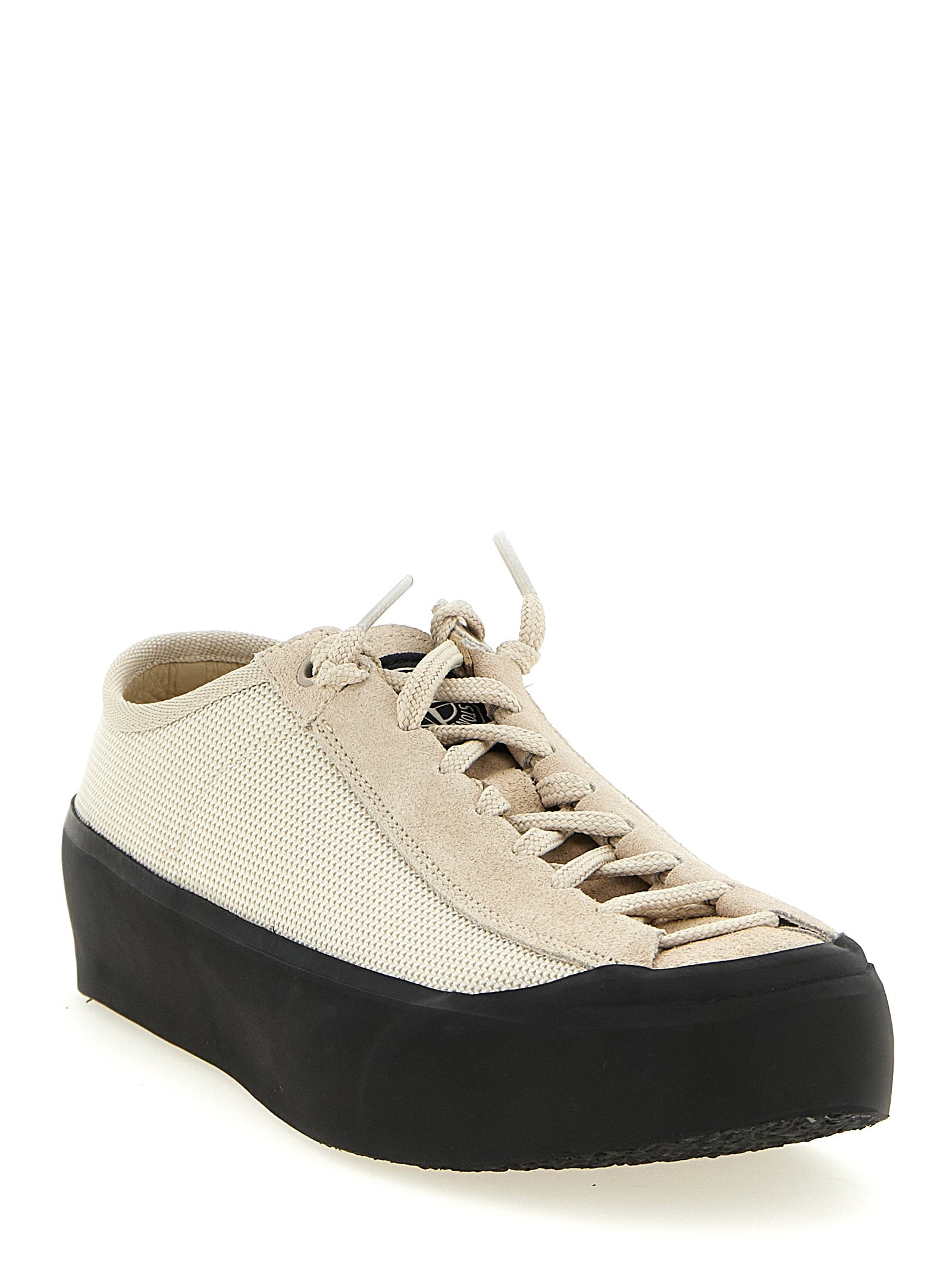 S100010 sneakers Beige Calfskin Leather (bos Taurus)