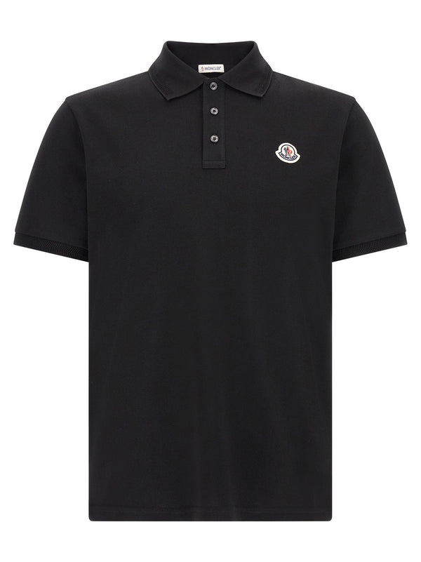 Moncler Logo Patch Polo Shirt