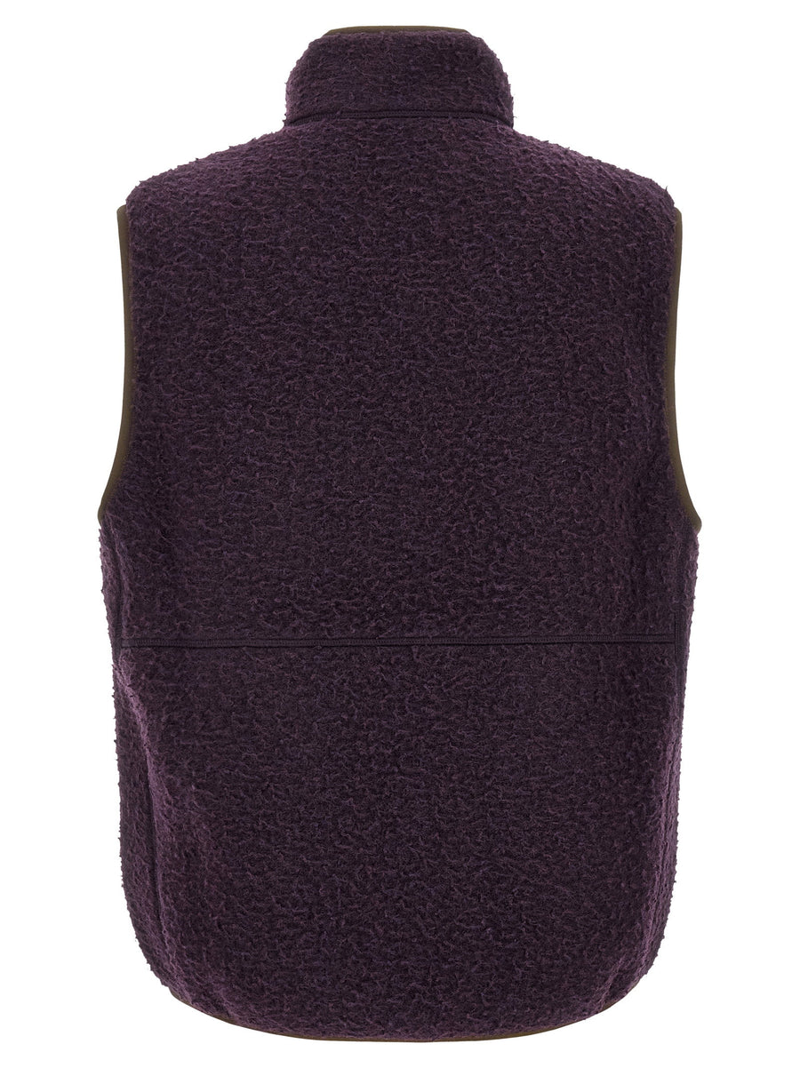 Moncler Casentino Vest — Purple