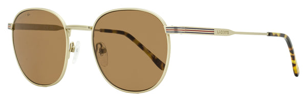 Lacoste L251S Metal frame with acetate temple tips sunglasses in gold