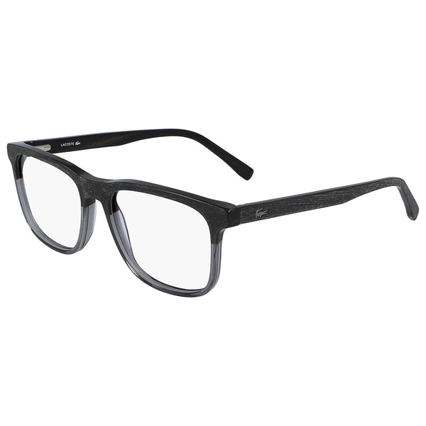 Preloved - Lacoste Mens 54 Mm Transparent Grey Eyeglasses L2849g-035-54 One Color