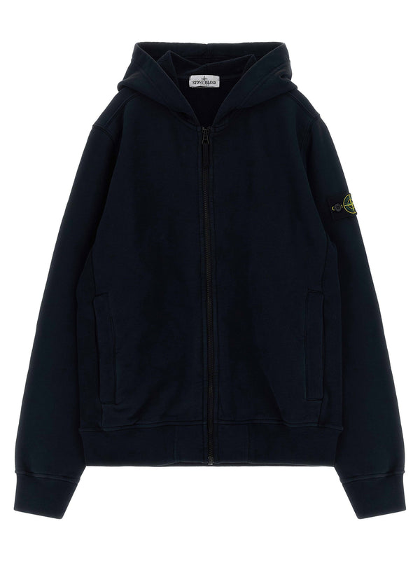 Stone Island Junior Badge Logo Hoodie
