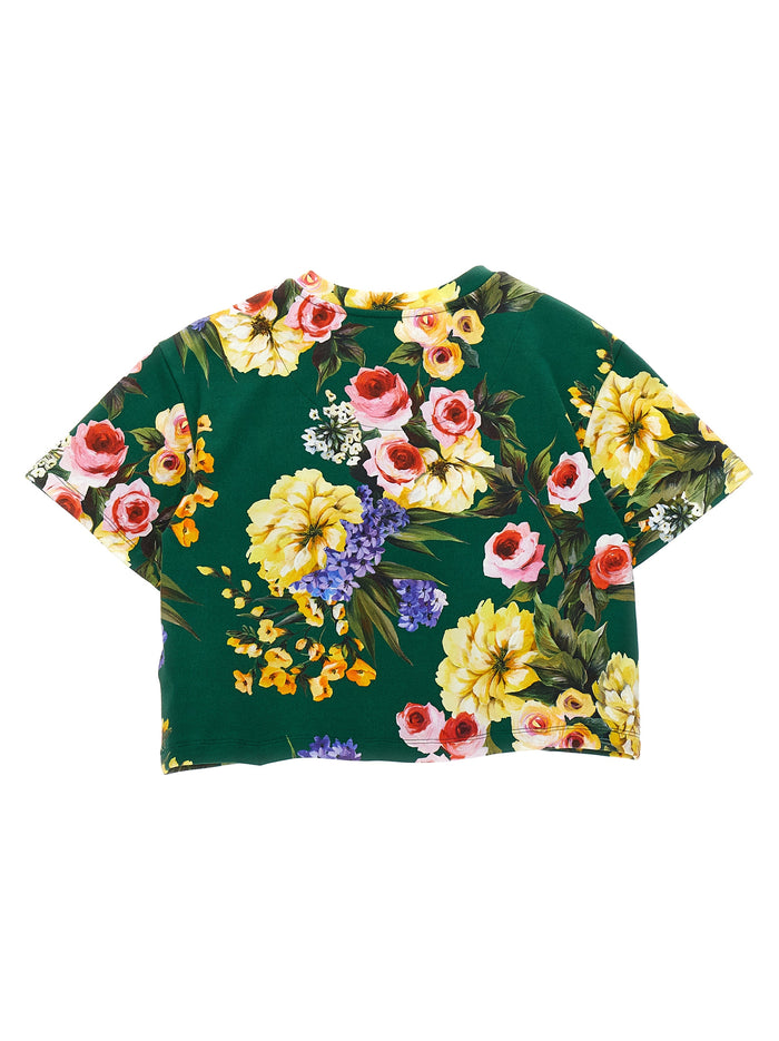 Floral print T-shirt Multicolor Cotton