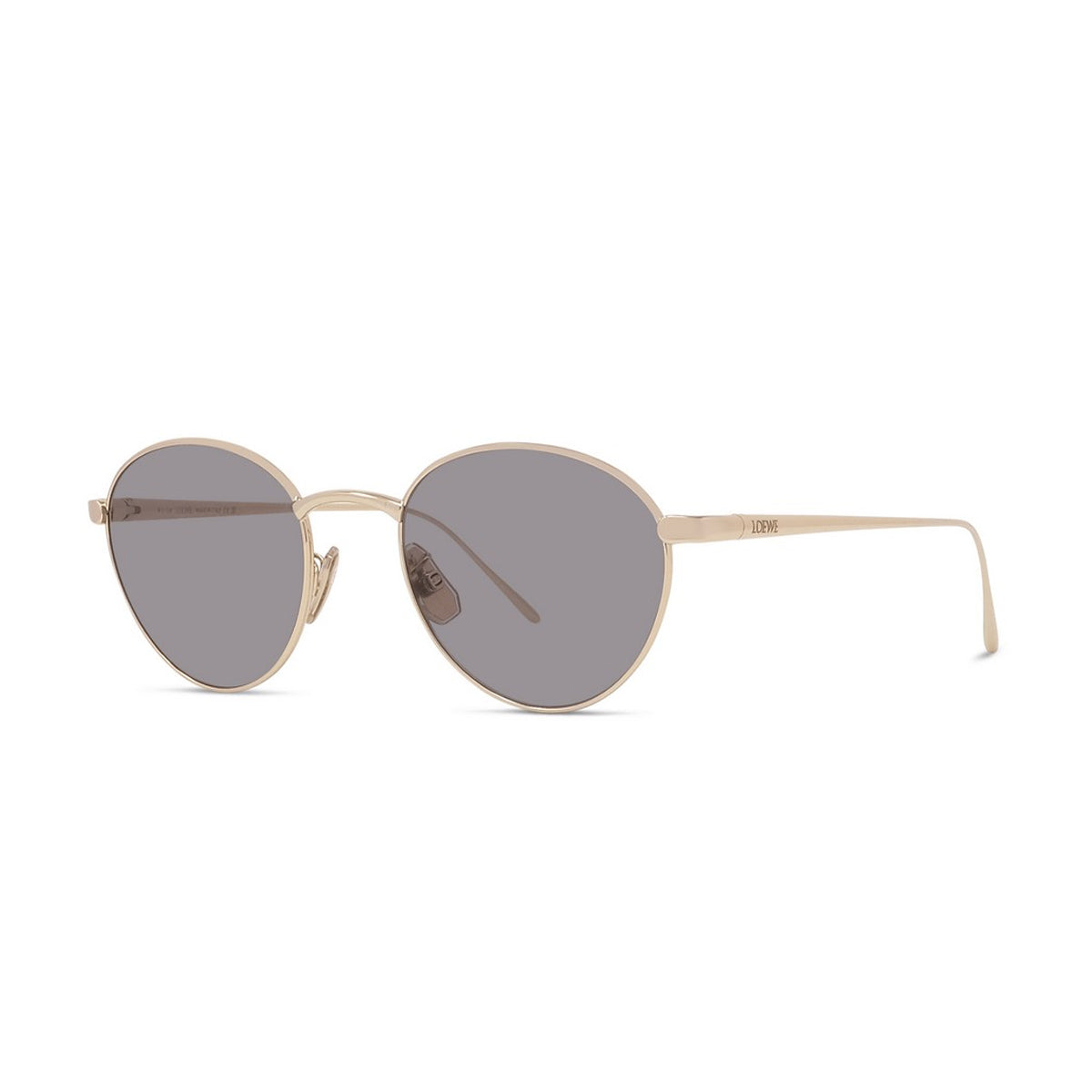 Loewe LW40152U Slim 32A Light Gold Oro Metal Occhiali Da Sole