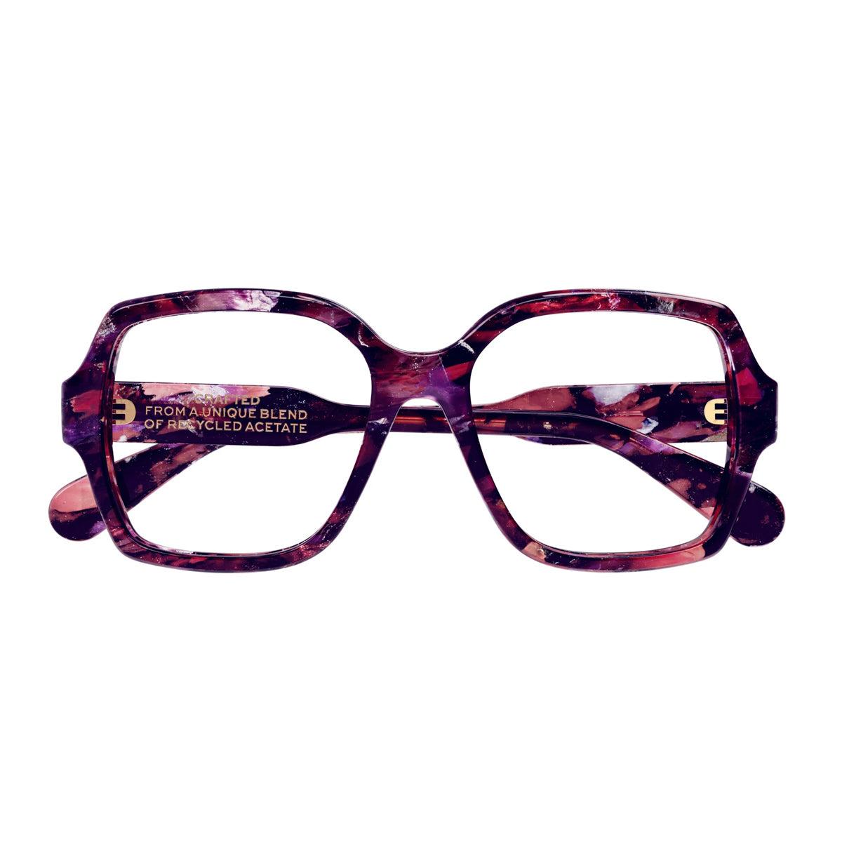 CH0155O Viola Celluloid Occhiali Vista