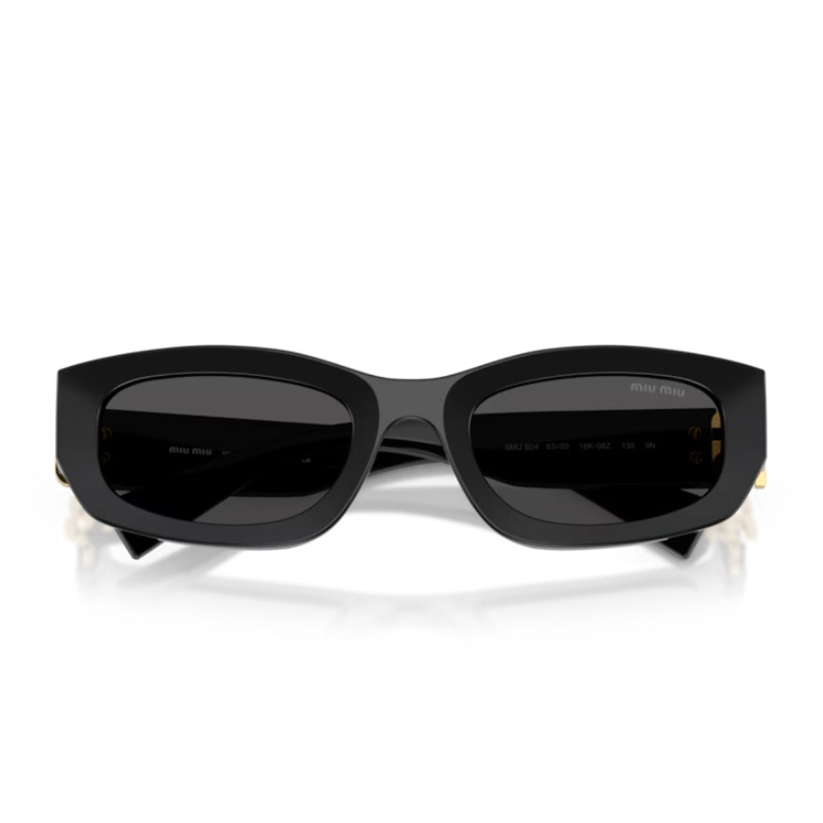 Miu 0MU B04S Glimpse 16K08Z Nero Acetate Occhiali Da Sole