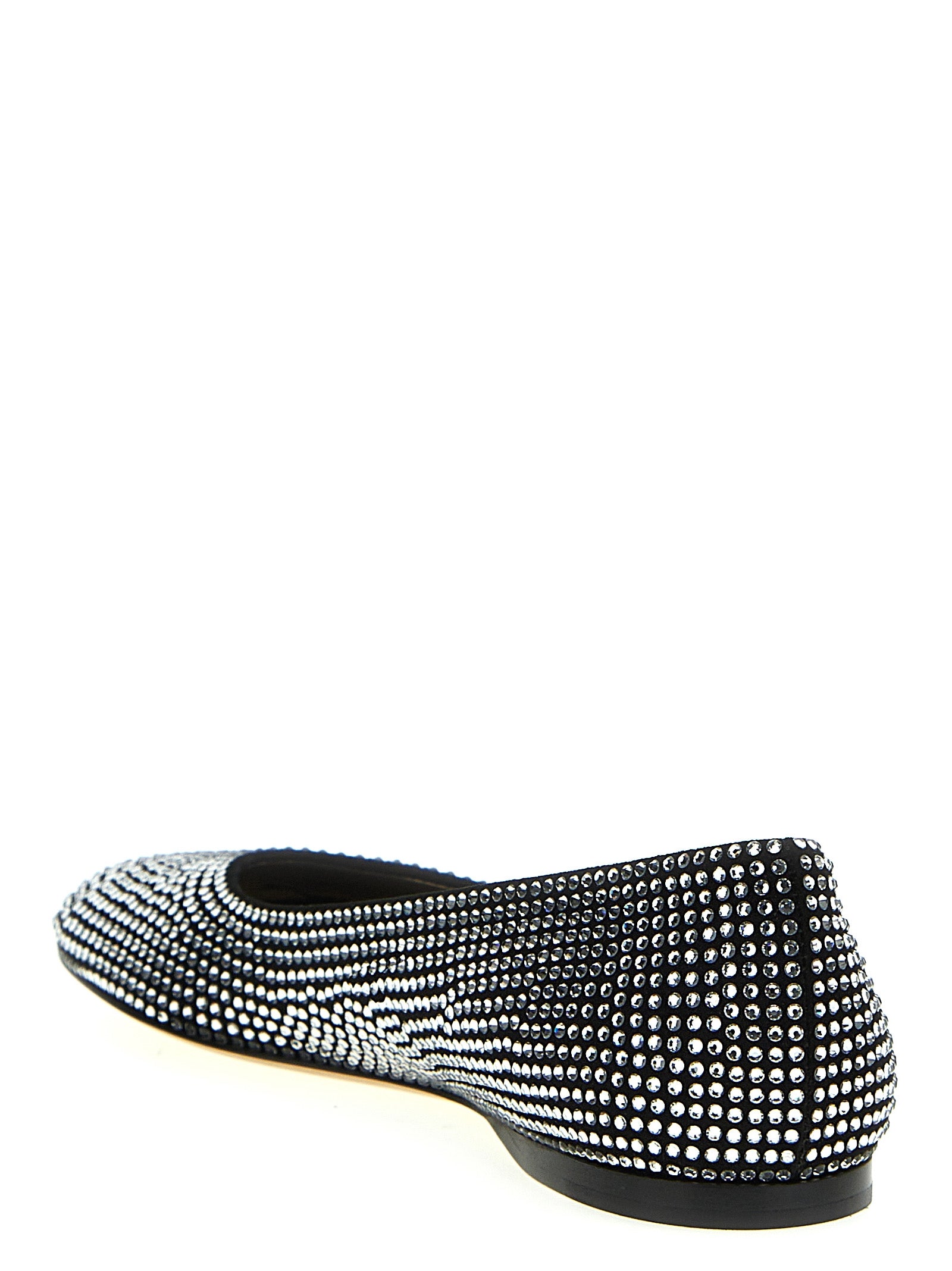 Toy ballet flats Black Goat Leather Flat Shoes