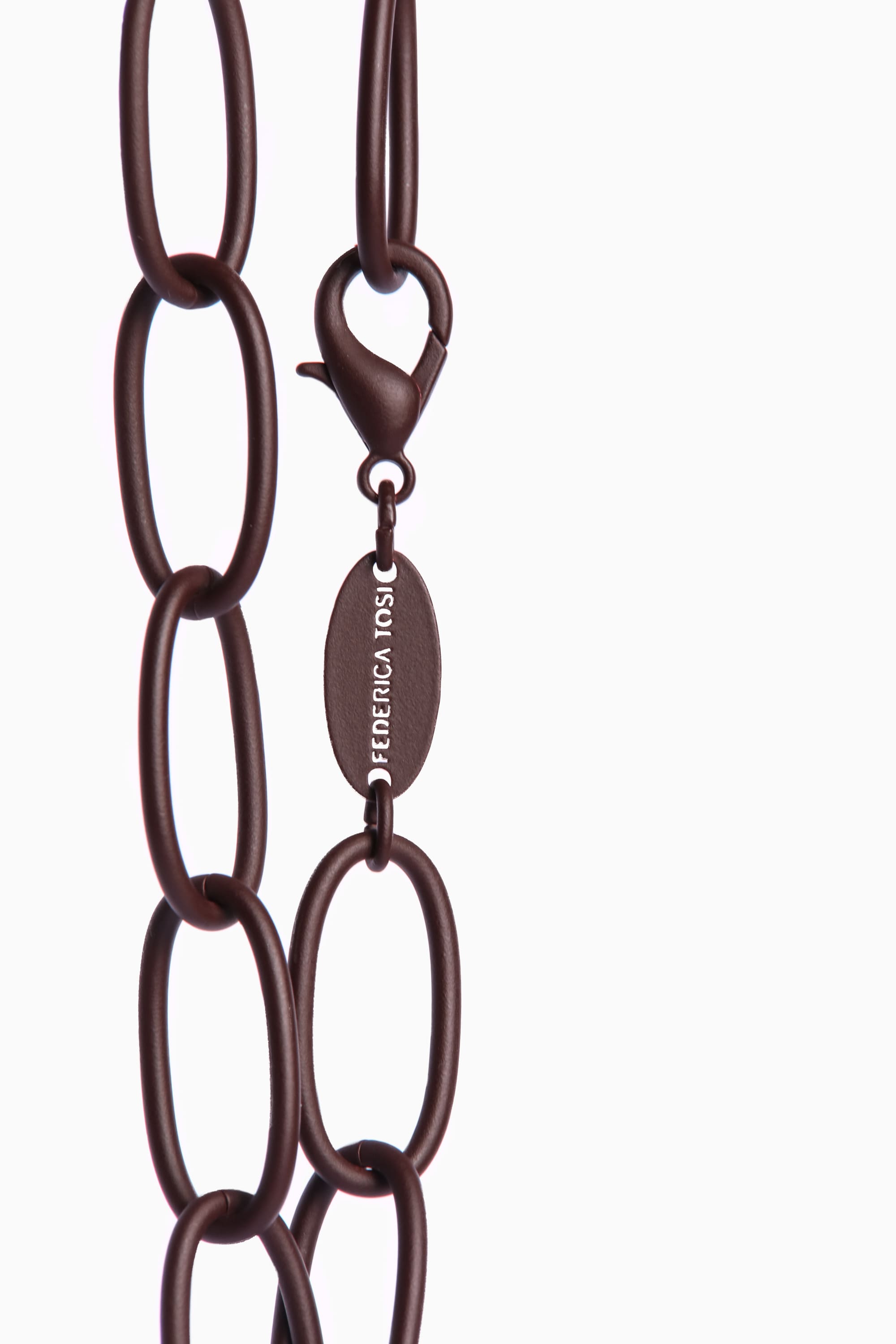 Lace Bolt Brown __single__ Necklaces