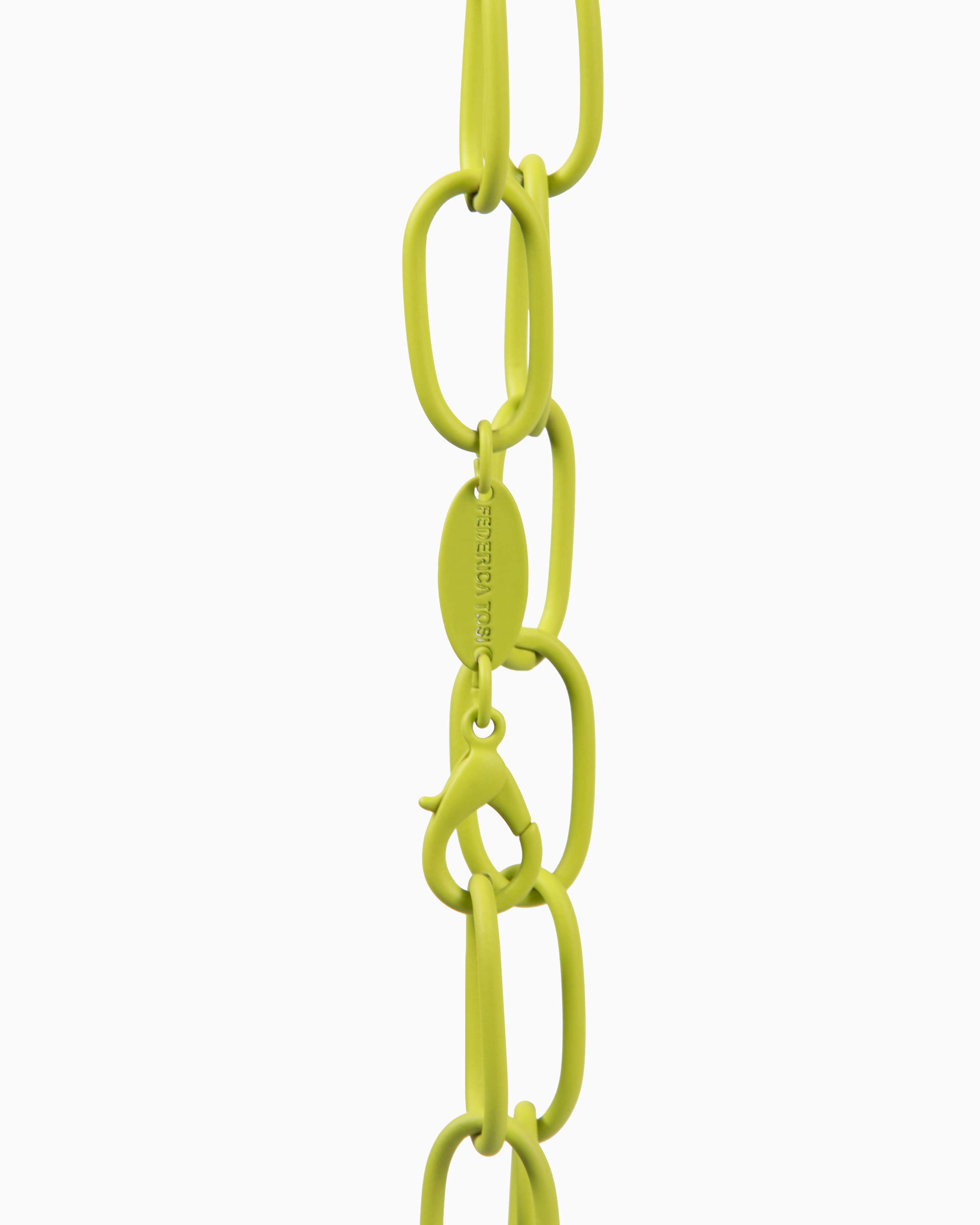 Lace Bolt Lime __single__ Necklaces