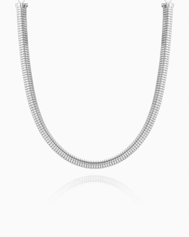 Lace Cleo Silver __single__ Necklaces