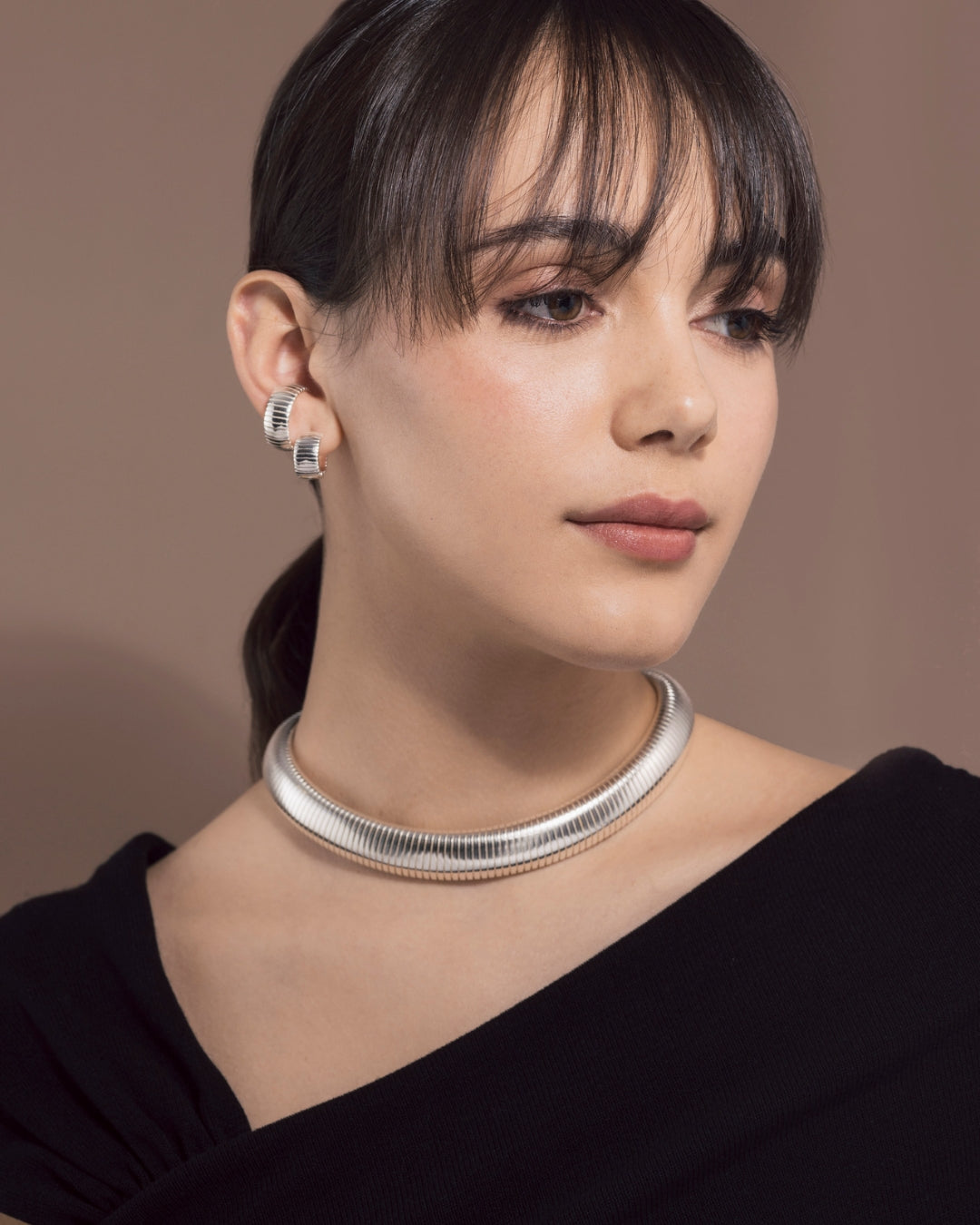 Lace Cleo Silver __single__ Necklaces