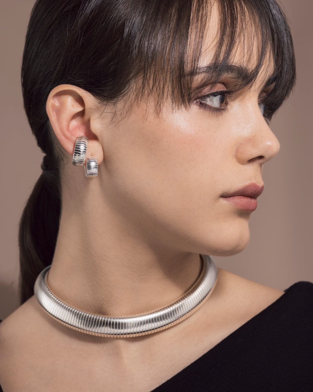 Lace Cleo Silver __single__ Necklaces