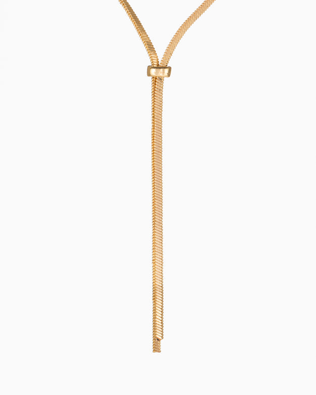 Lace Long Rachel Gold Necklaces