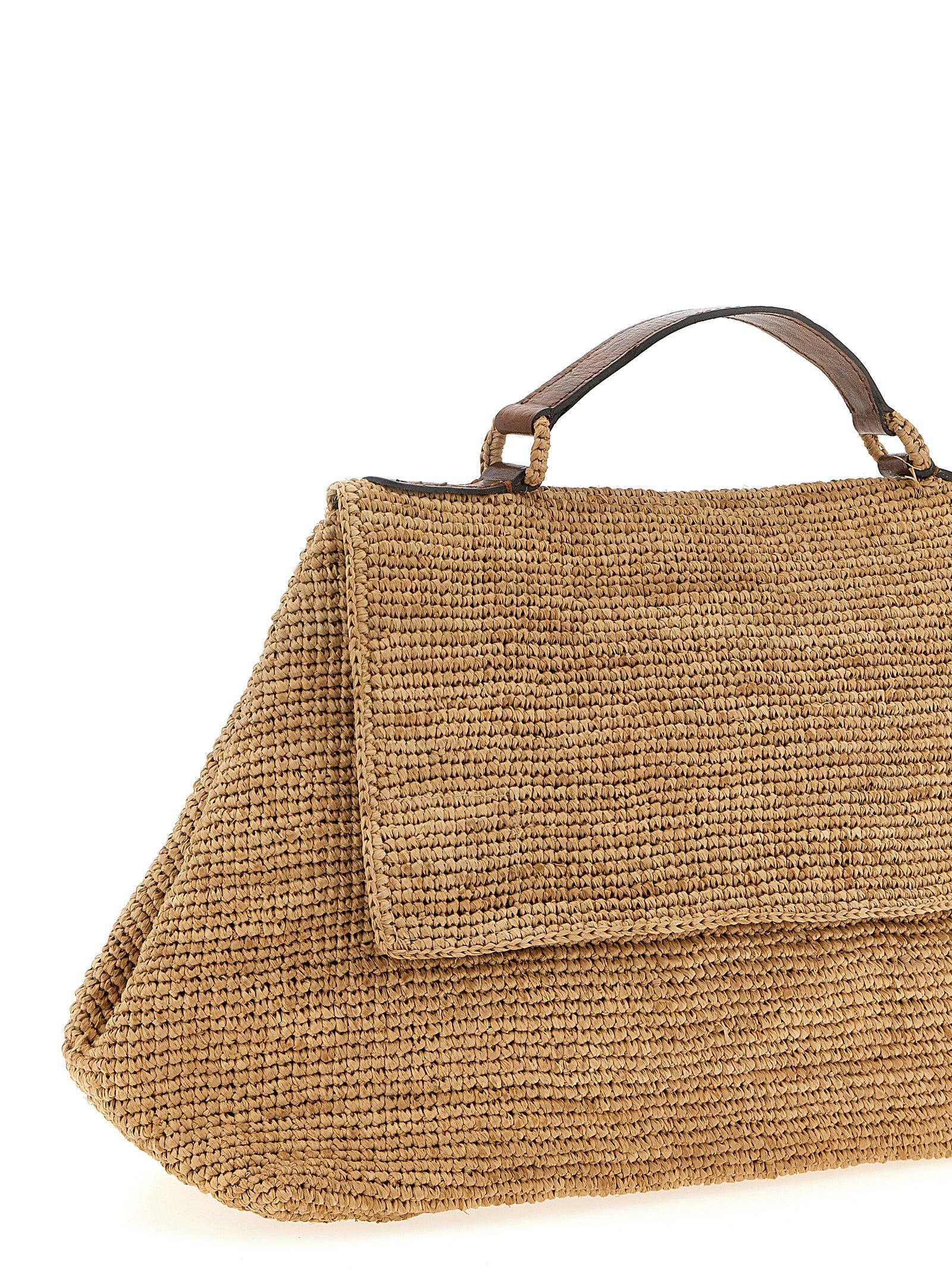 Lahady handbag Beige Raffia Hand Bags