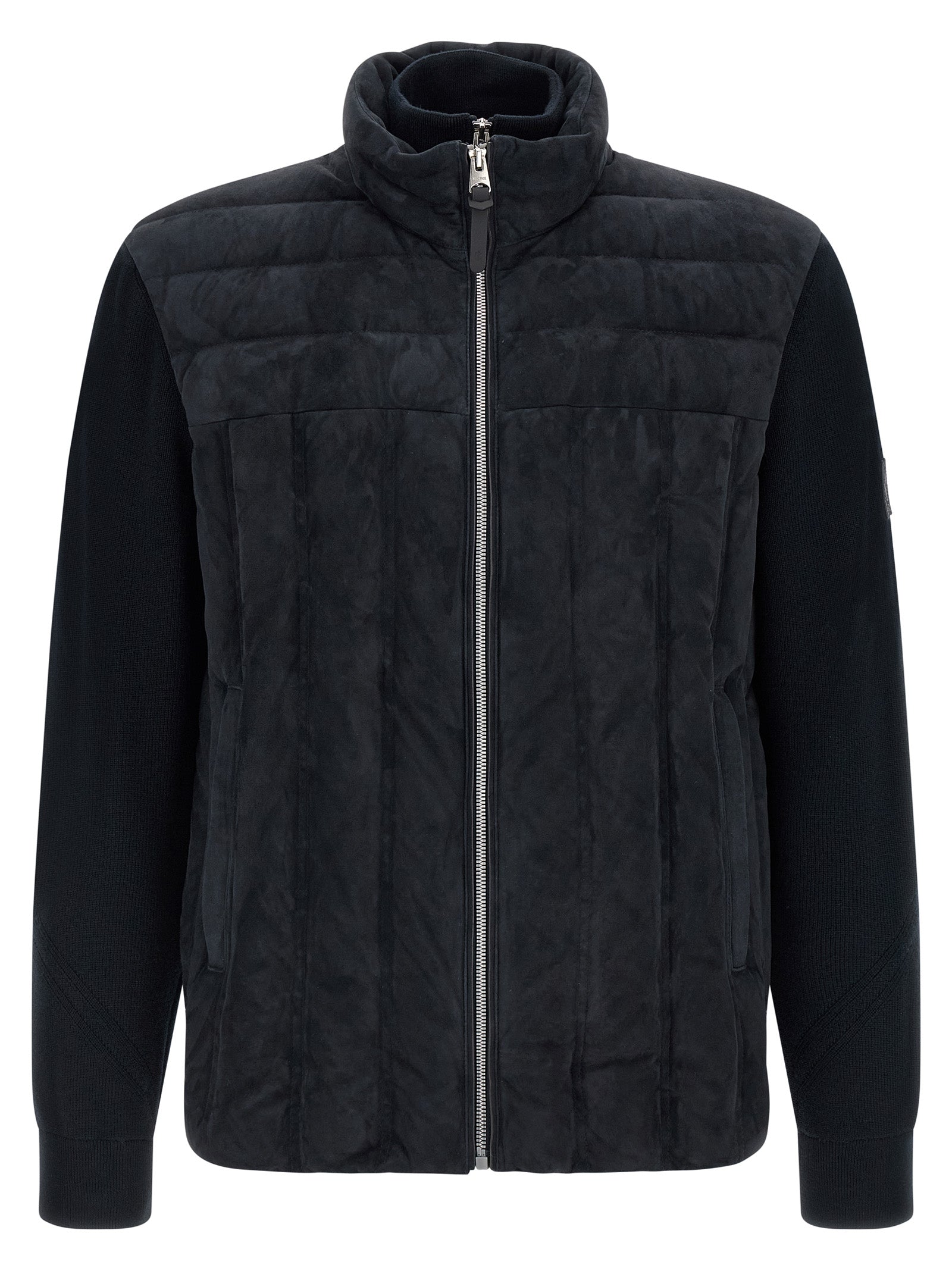 Landen jacket Blue Virgin Wool Down Jacket, Parka, Casual