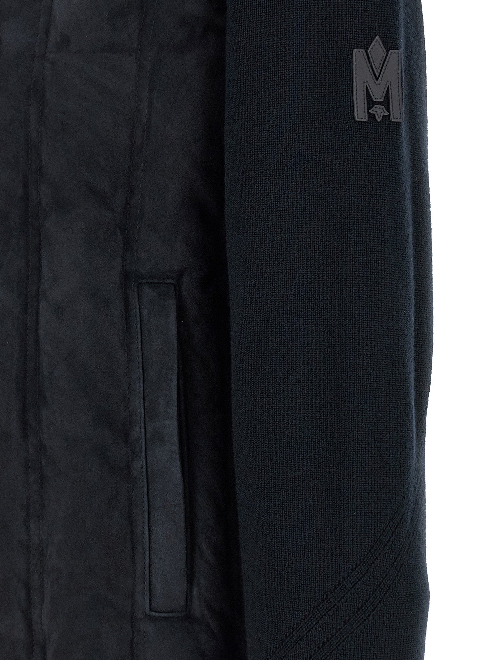 Landen jacket Blue Virgin Wool Down Jacket, Parka, Casual