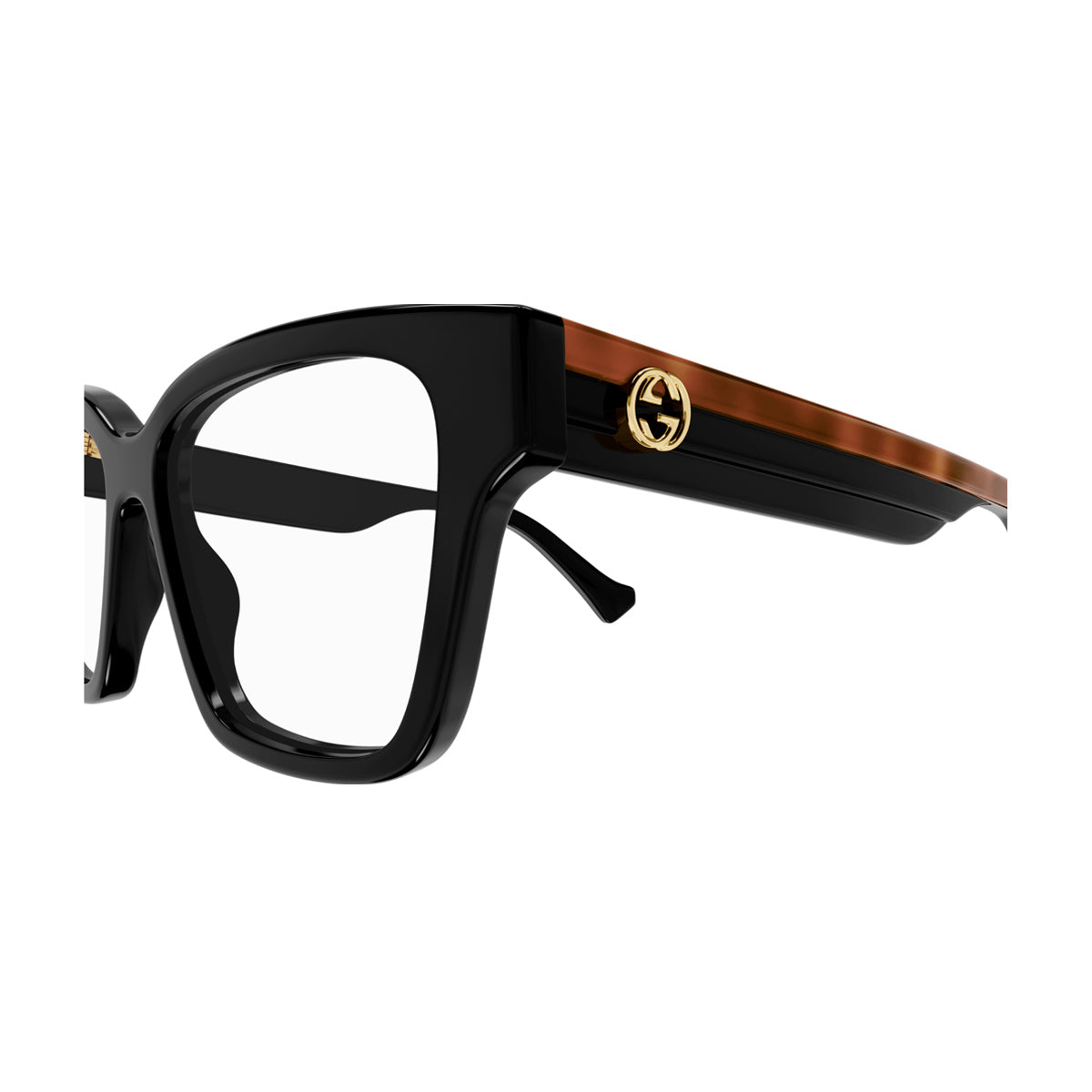GG1302O Nero Celluloid Occhiali Vista