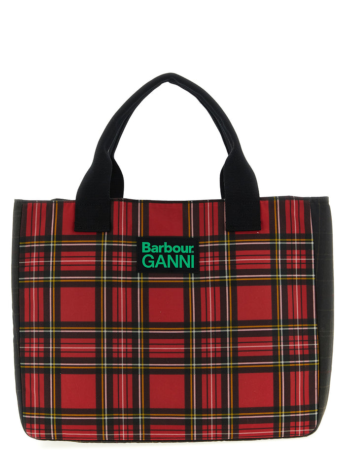 Shopping Barbour x GANNI Multicolor Waxed Cotton Hand Bags