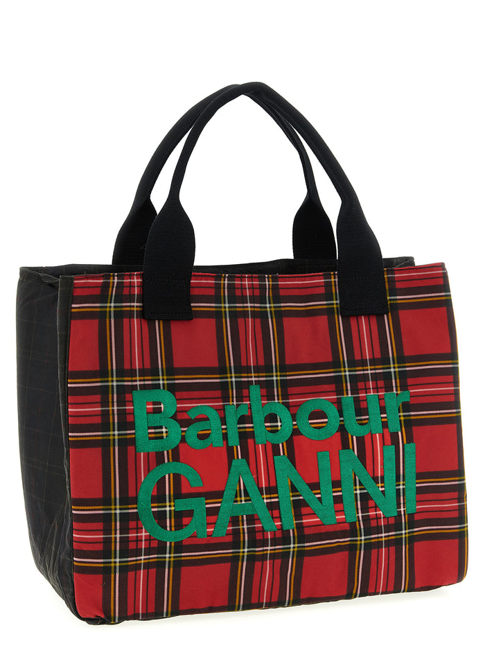Shopping Barbour x GANNI Multicolor Waxed Cotton Hand Bags