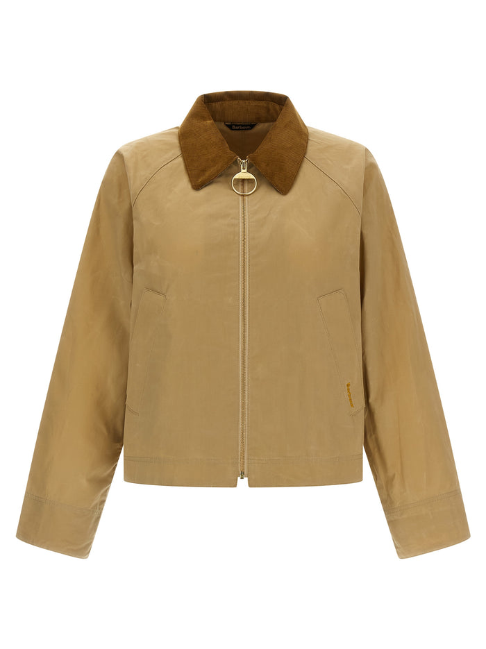 Catlin jacket Beige Cotton Down Jacket, Parka, Casual