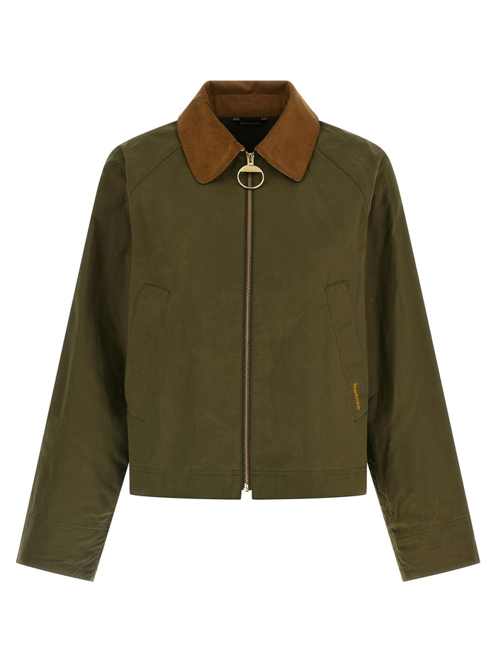 Catlin jacket Green Cotton Down Jacket, Parka, Casual