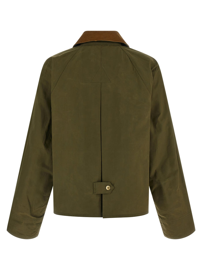 Catlin jacket Green Cotton Down Jacket, Parka, Casual