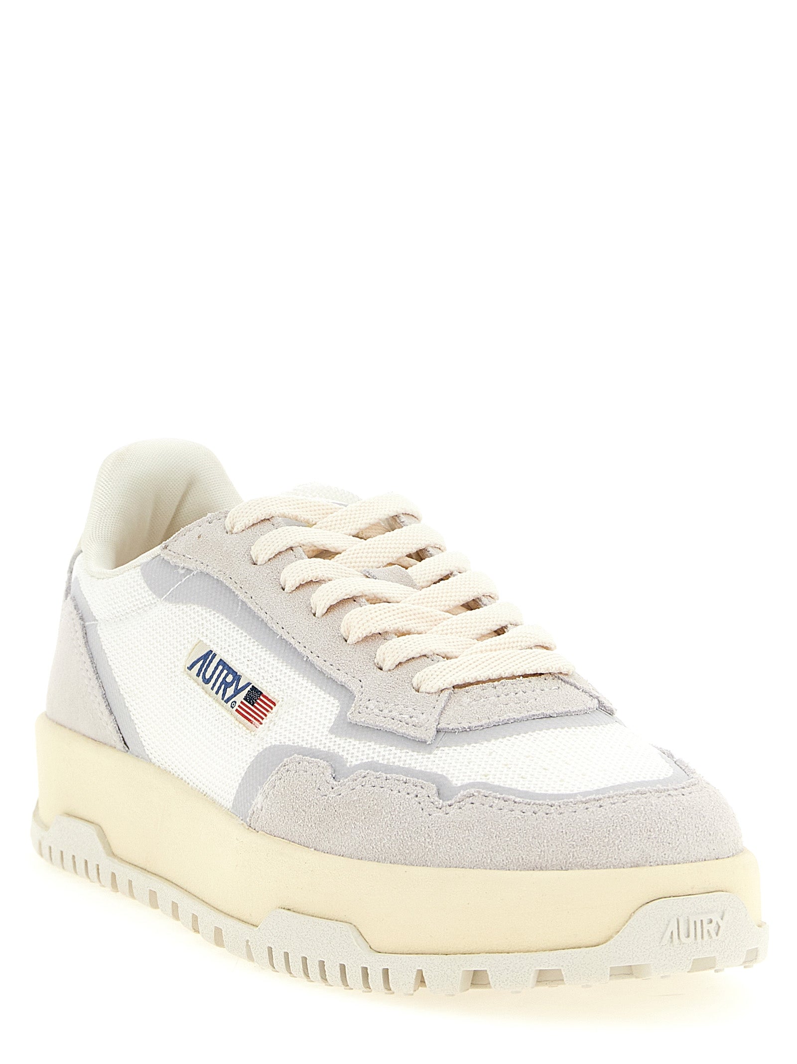 Wildpace Low Sneakers Gray Cotton Lh Tpu