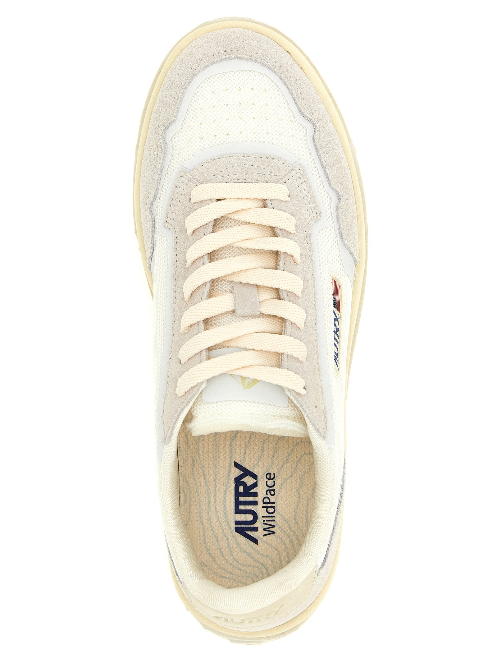 Wildpace Low Sneakers Gray Cotton Lh Tpu