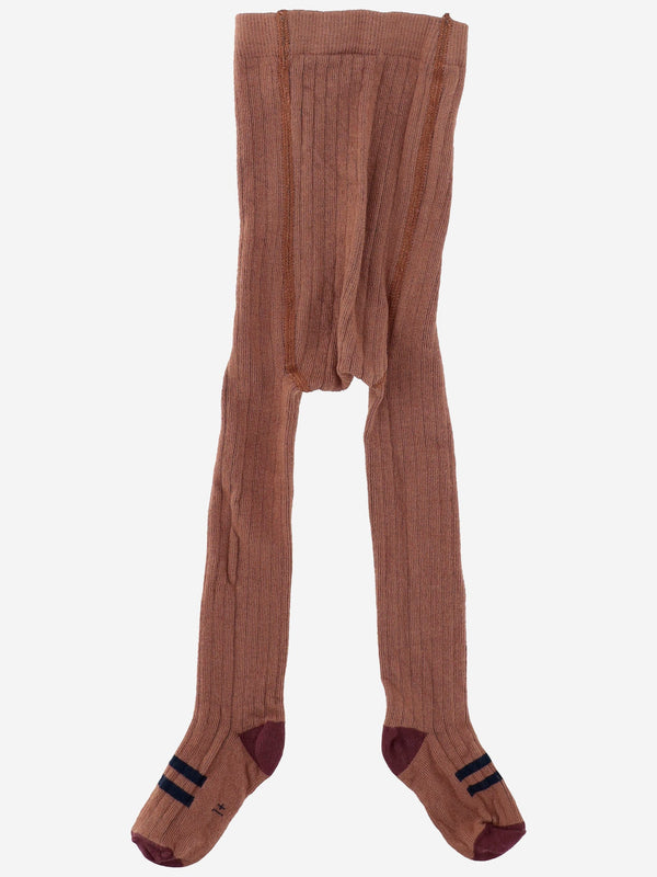 Stretch Cotton Blend Socks Brown Trousers
